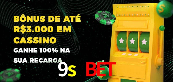 9s bet melhor bônus de depósito